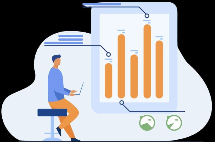 Exemplo de dashboard